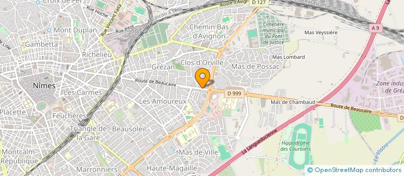 localisation de l'entreprise SPHINX PIZZA  NIMES