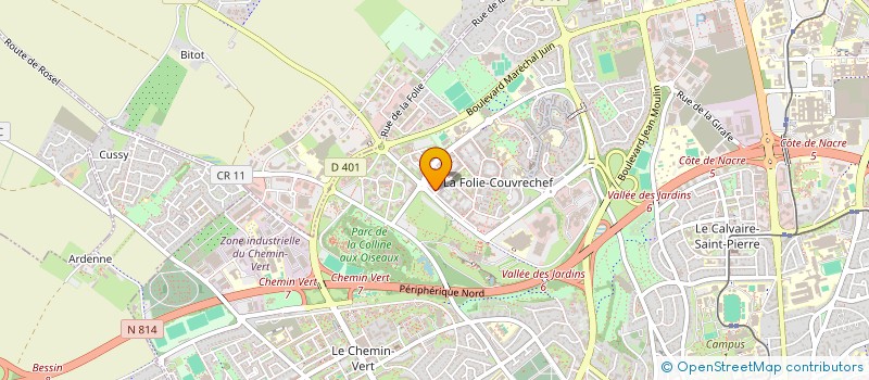 localisation de l'entreprise SPHINX RESIDENCES à CAEN