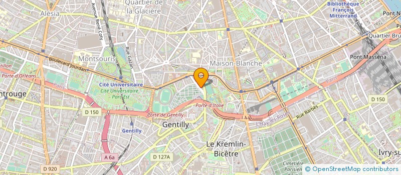 localisation de l'entreprise SPHINX VISION  PARIS