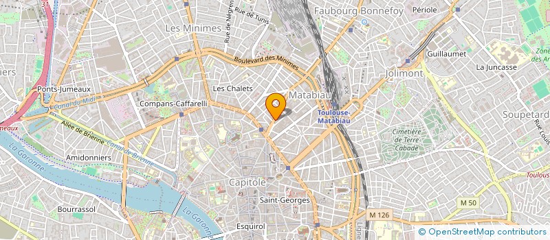 localisation de l'entreprise SPHIRAE à TOULOUSE