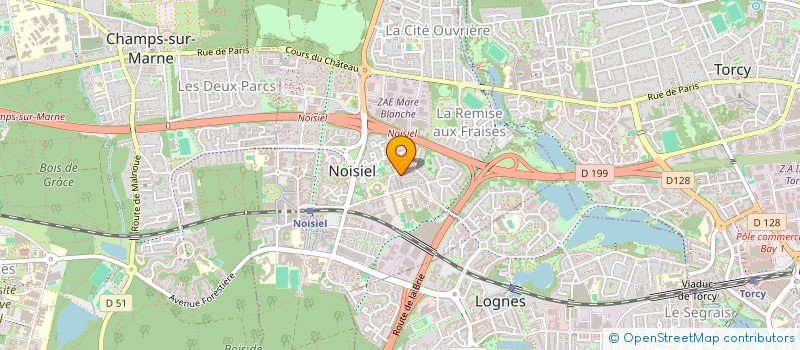 localisation de l'entreprise SPHNET  NOISIEL