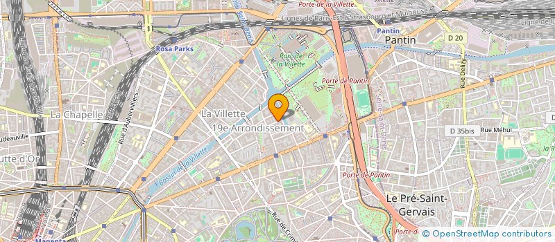 localisation de l'entreprise SPHOTA  PARIS