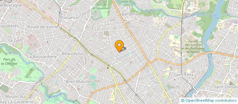 localisation de l'entreprise SPI à NANTES