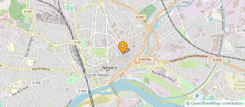 localisation de l'entreprise SPI à NEVERS