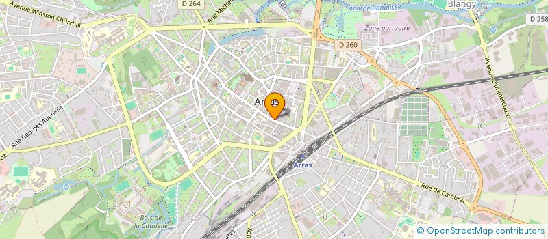 localisation de l'entreprise SPI à ARRAS