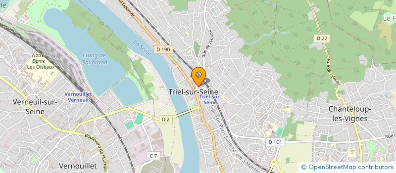 localisation de l'entreprise SPI à TRIEL-SUR-SEINE