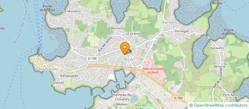 localisation de l'entreprise SPI  ARZON