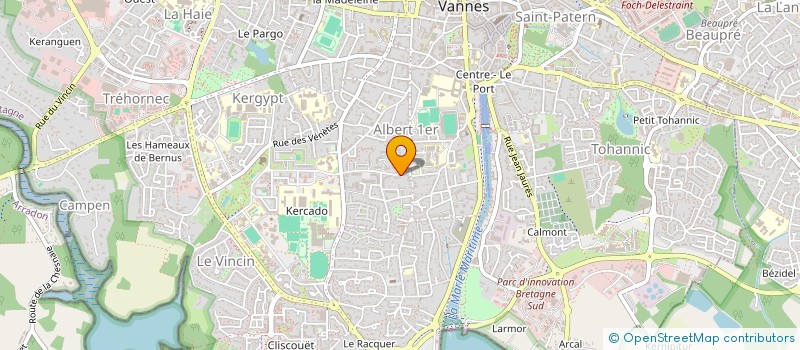 localisation de l'entreprise SPI-5956 à VANNES