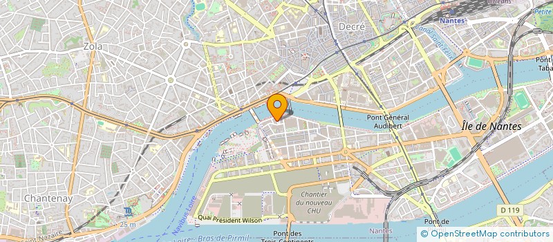 localisation de l'entreprise SPI à NANTES