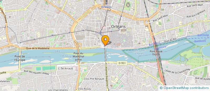 localisation de l'entreprise SPI FINANCES à OLIVET