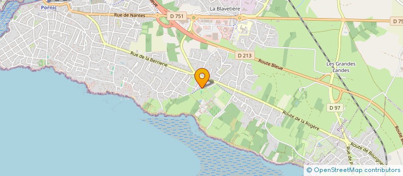 localisation de l'entreprise SPI-ROLLAND  PORNIC