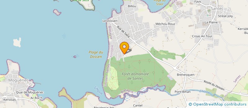 localisation de l'entreprise SPI SEA SAILING  SANTEC