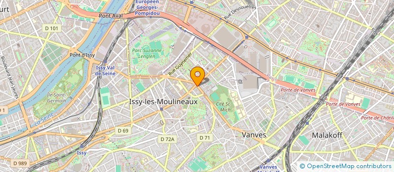 localisation de l'entreprise SPIC à ISSY-LES-MOULINEAUX