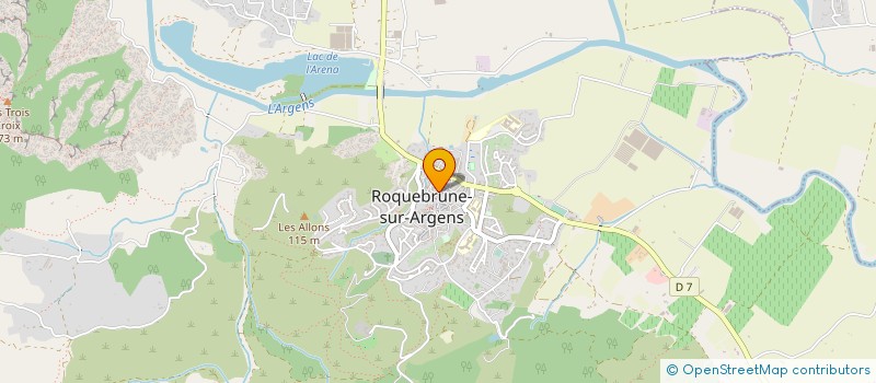 localisation de l'entreprise SPIC DE STATIONNEMENT à ROQUEBRUNE-SUR-ARGENS