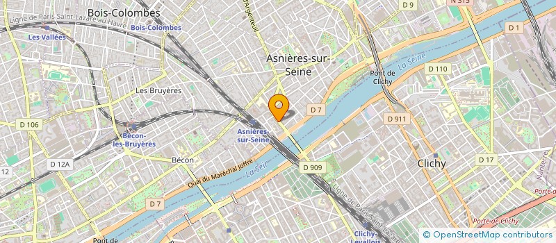 localisation de l'entreprise SPICA2 à ASNIERES-SUR-SEINE
