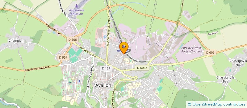localisation de l'entreprise SPICE GAMES à AVALLON