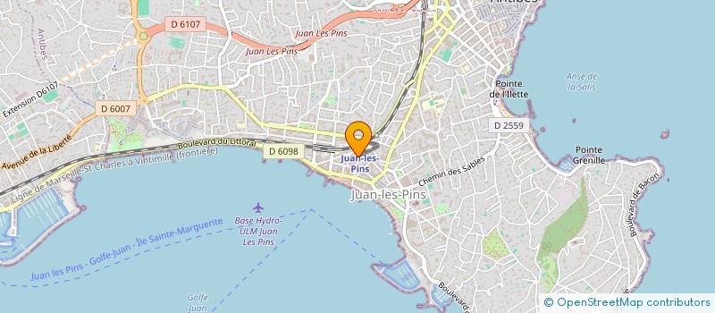 localisation de l'entreprise SPICE HUB à ANTIBES