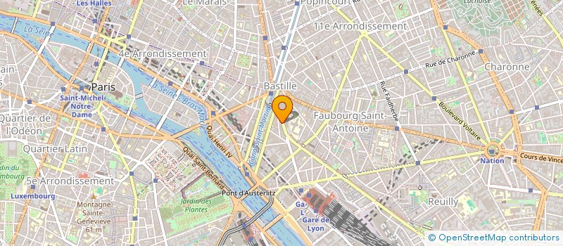 localisation de l'entreprise SPICE MADA à PARIS