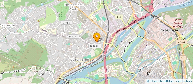 localisation de l'entreprise SPICE ODYSSEY  METZ