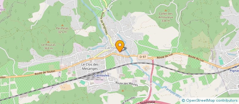 localisation de l'entreprise SPICER MAGDALENA ET JULIEN  CARNOULES