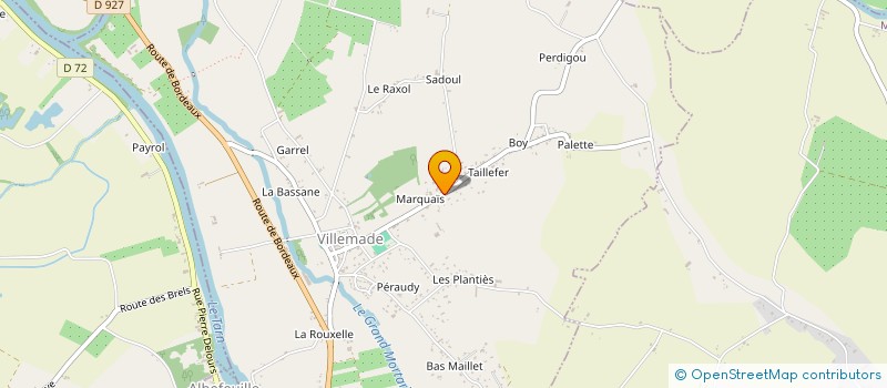 localisation de l'entreprise SPICKY  VILLEMADE