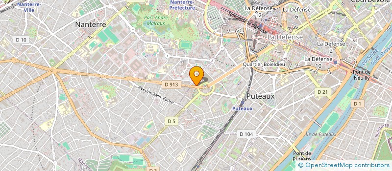 localisation de l'entreprise SPICOM à PUTEAUX
