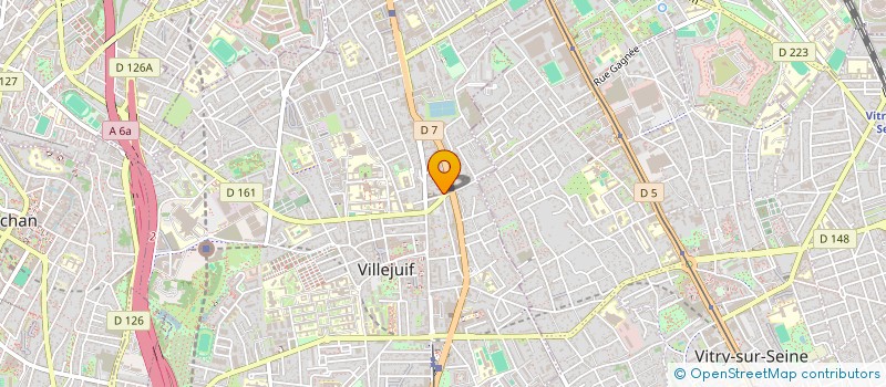 localisation de l'entreprise SPICY  VILLEJUIF