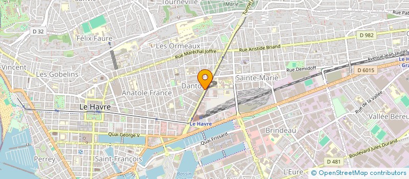 localisation de l'entreprise SPICY BANGLA  LE HAVRE