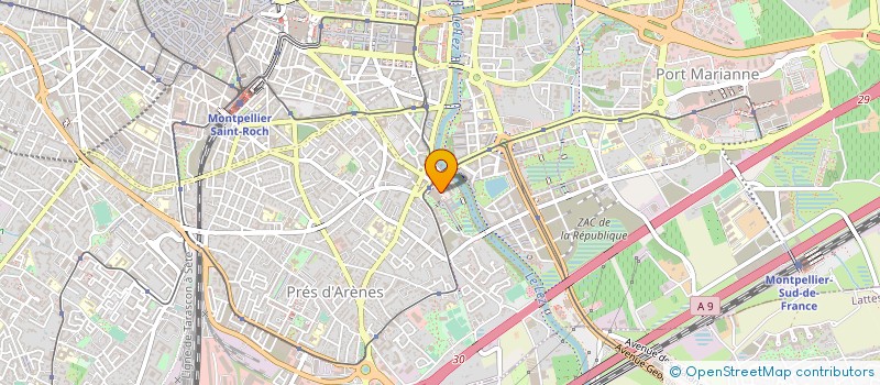 localisation de l'entreprise SPICY COFFEE à MONTPELLIER