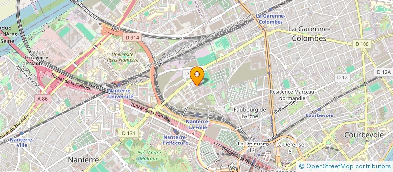 localisation de l'entreprise SPID à NANTERRE