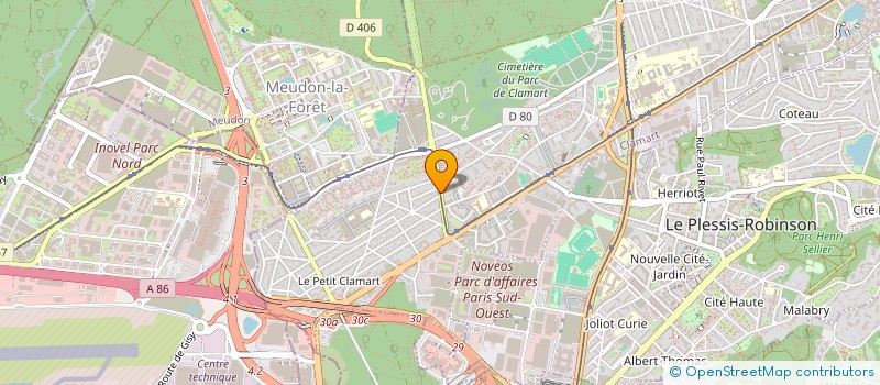 localisation de l'entreprise SPID à CLAMART