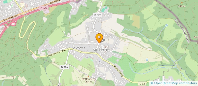 localisation de l'entreprise SPID-CAGB  SPICHEREN