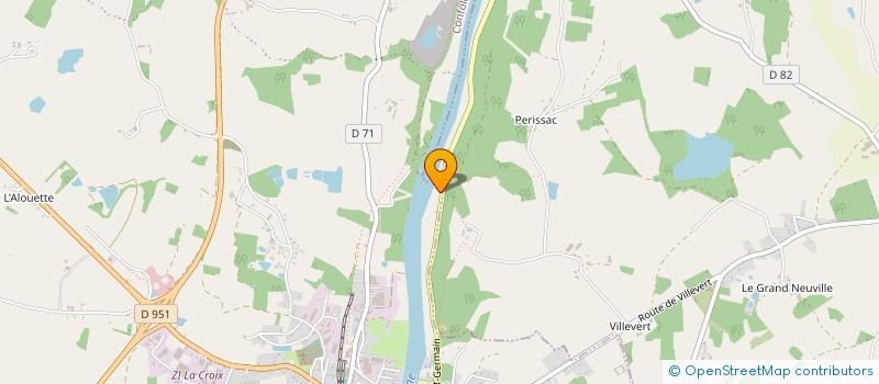 localisation de l'entreprise SPID FINANCES SARL  CONFOLENS