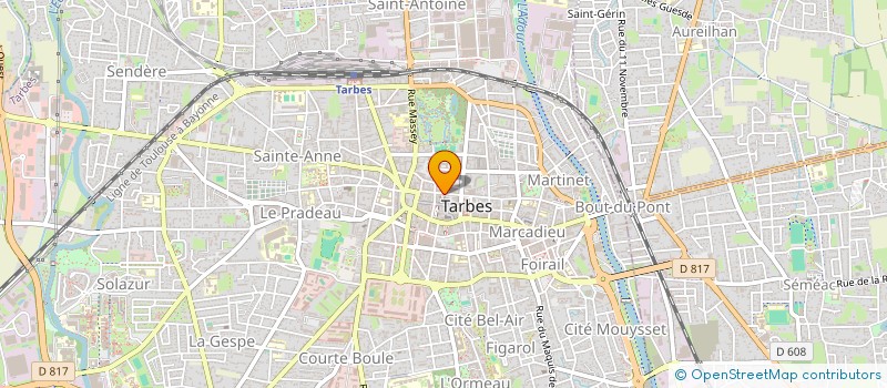 localisation de l'entreprise SPID II  TARBES