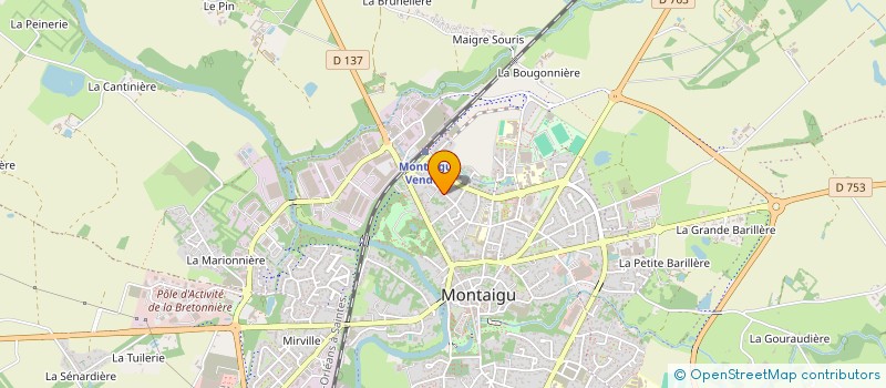localisation de l'entreprise SPIDE DEVELOPPEMENT à MONTAIGU-VENDEE