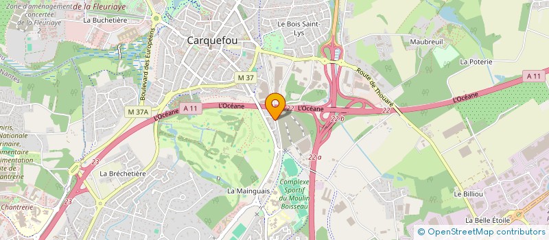 localisation de l'entreprise SPIDEER à NANTES