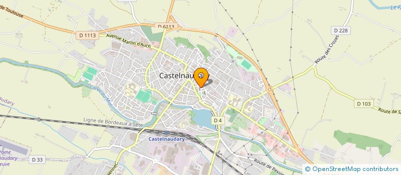 localisation de l'entreprise SPIDER  CASTELNAUDARY