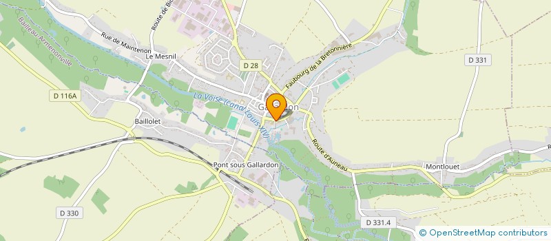 localisation de l'entreprise SPIDER AUTO à GALLARDON