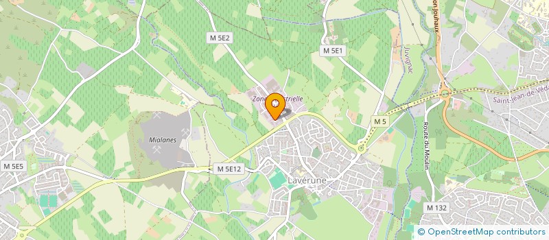 localisation de l'entreprise SPIDER ENERGY à LAVERUNE