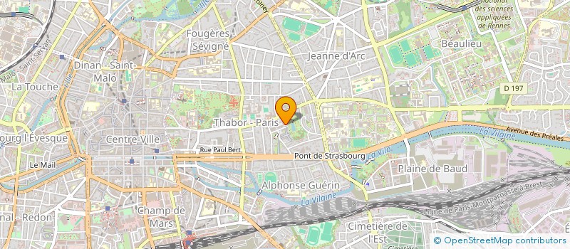 localisation de l'entreprise SPIDSAC à RENNES