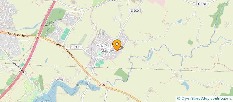 localisation de l'entreprise SPIE BATIGNOLLES DEFONTAINE  LA SEGUINIERE