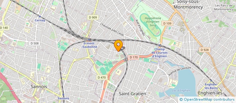 localisation de l'entreprise SPIE BATIGNOLLES ENERGIE à EAUBONNE