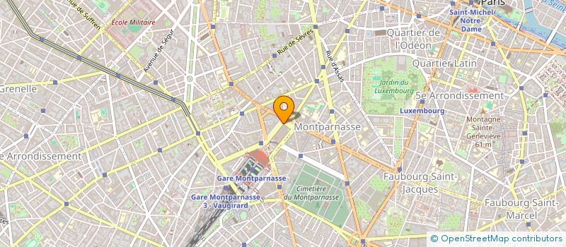 localisation de l'entreprise SPIE BATIGNOLLES ITM+ à PARIS