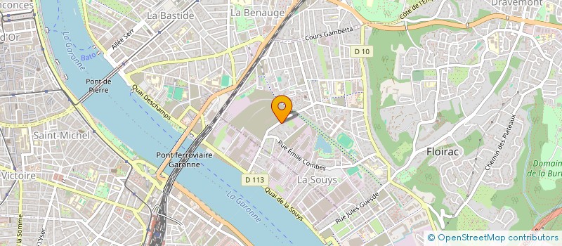 localisation de l'entreprise SPIE BATIGNOLLES SO / SEG FAYAT / DUNE CONSTRUCTION  FLOIRAC