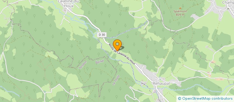 localisation de l'entreprise SPIEMONTAZ  CHAMPDRAY