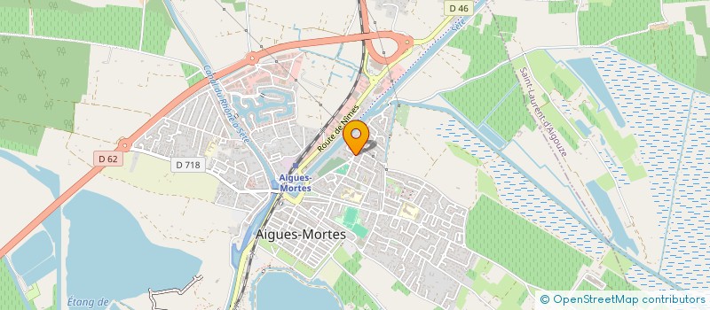 localisation de l'entreprise SPIERO-ISSAAD  AIGUES-MORTES