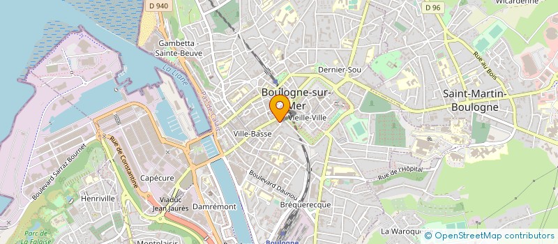 localisation de l'entreprise SPIES à BOULOGNE-SUR-MER