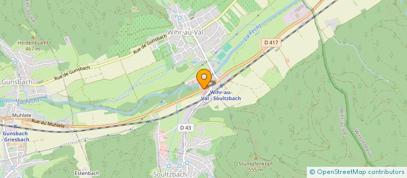localisation de l'entreprise SPIESER à WIHR-AU-VAL
