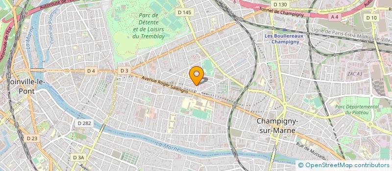 localisation de l'entreprise SPIGA INVEST à CHAMPIGNY-SUR-MARNE