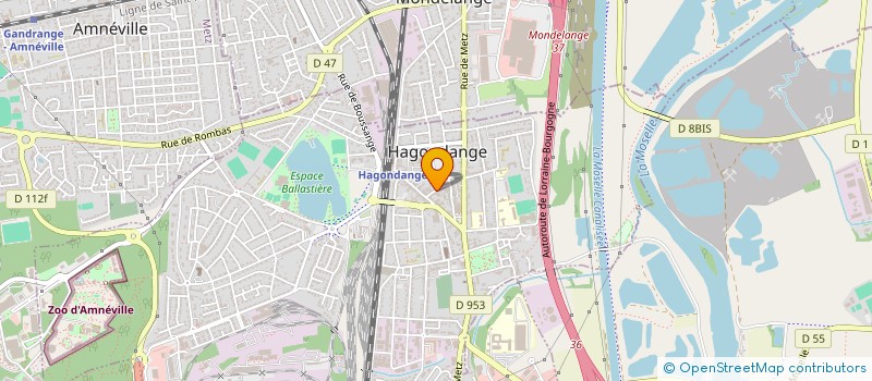 localisation de l'entreprise SPIHA à HAGONDANGE